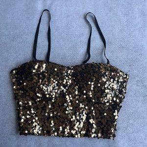 Sequin top
